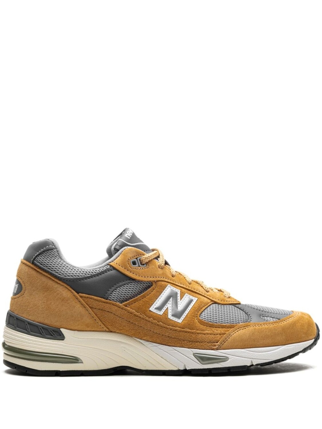 

Кроссовки Made Uk 991 New Balance, коричневый