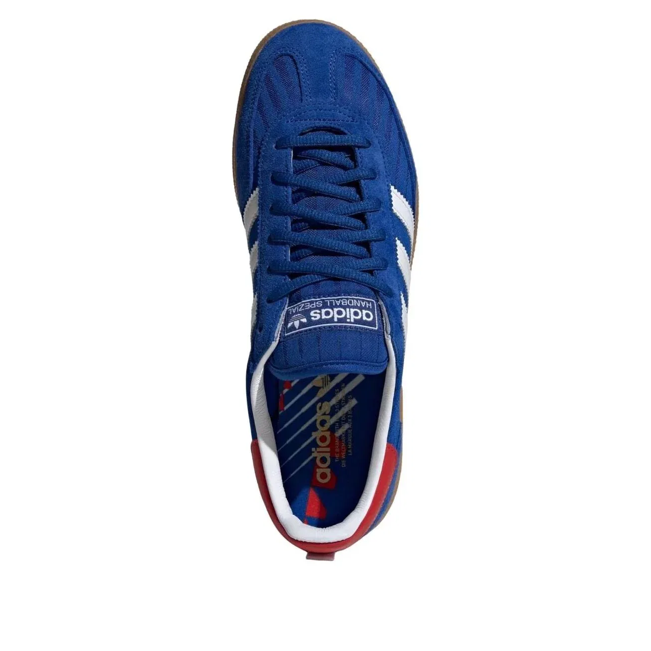 Кроссовки Adidas Handball Spezial 'Power Blue Red White' HQ7262, синий — фото 2