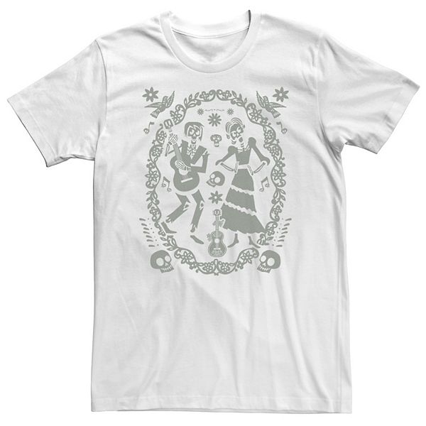 

Футболка Big & tall с принтом танцующих скелетов Disney / Pixar