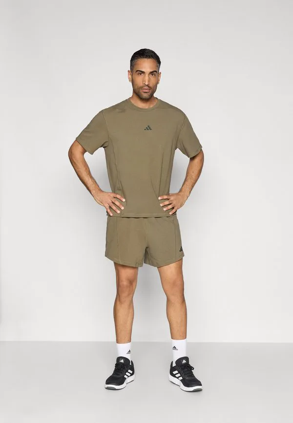 Футболка d4t, базовая футболка Adidas Performance, Olive Strata — фото 2