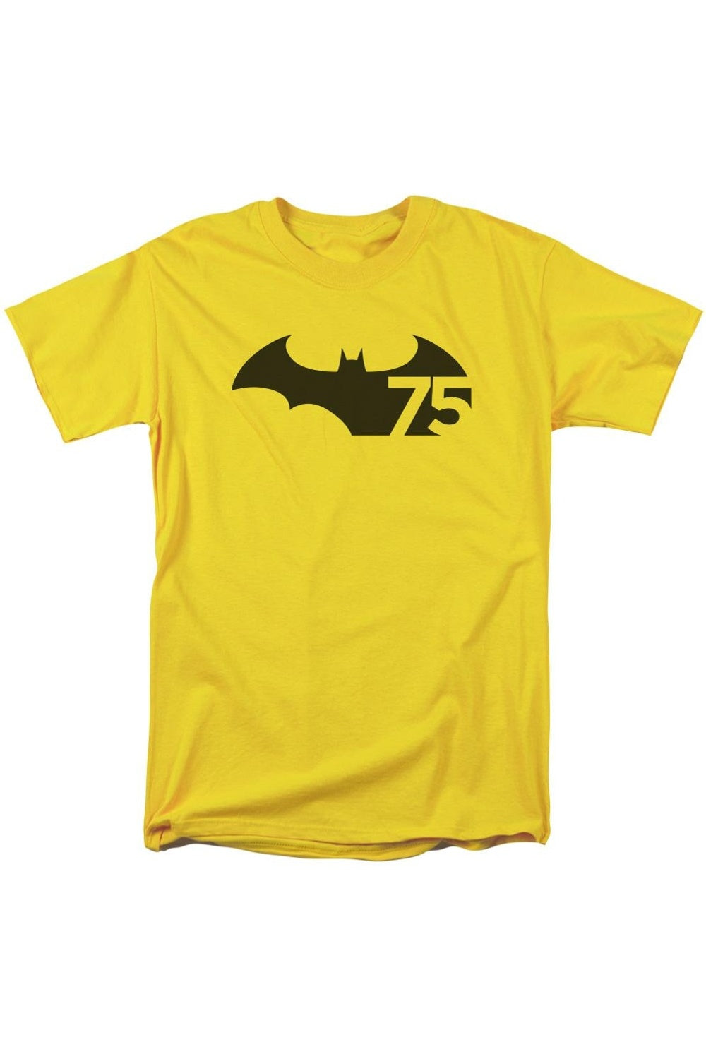 

Футболка с коротким рукавом и логотипом Batman 75 для взрослых Gildan, желтый