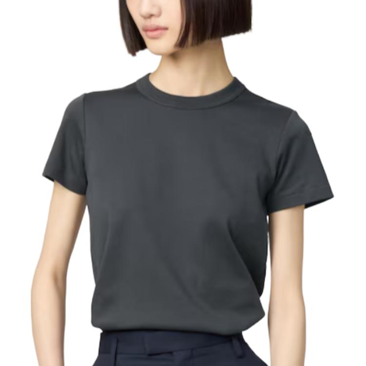 

Футболка Women's Dark Gray UNIQLO, темно-серый