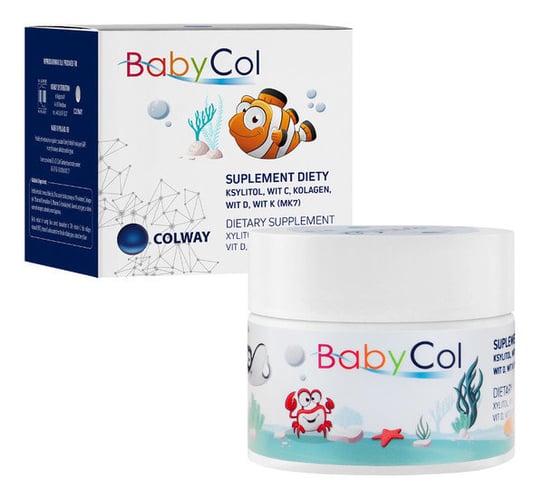 

Colway, Пастилки BabyCol для детей, 60 шт.