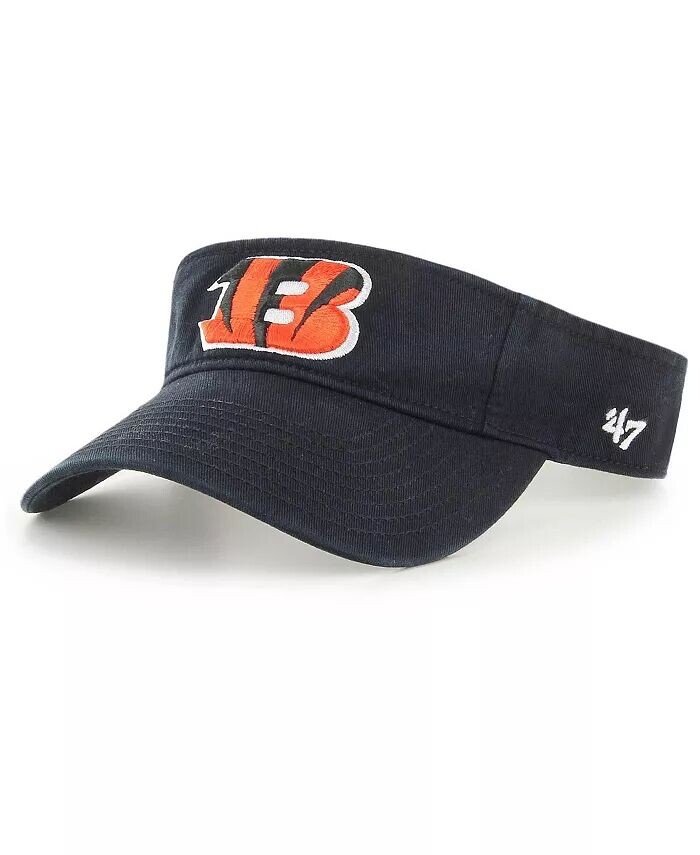 

Мужские черные черные козырьки для очистки Cincinnati Bengals '47 Brand