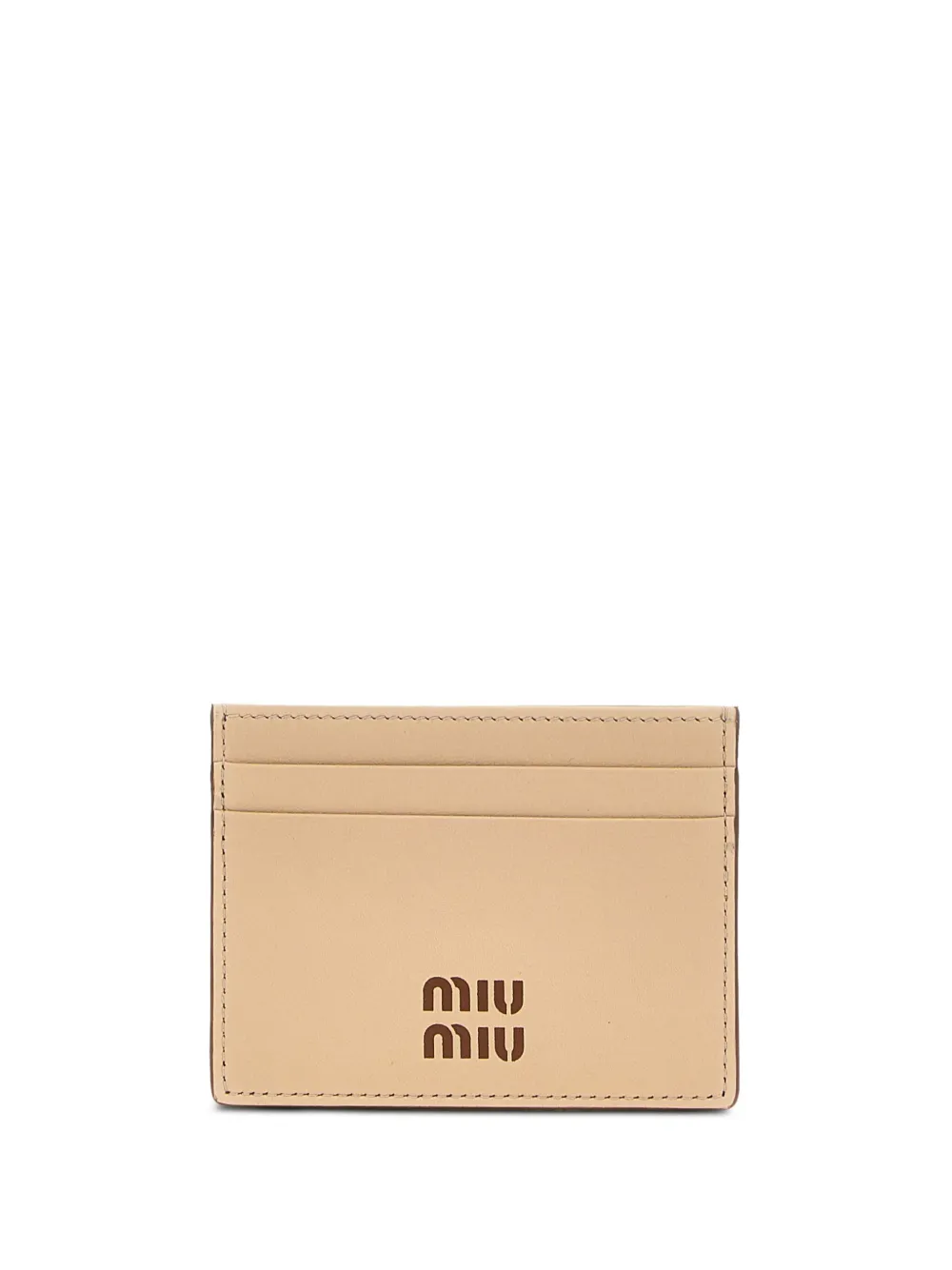 

Картхолдер с логотипом MIU MIU, нейтральный