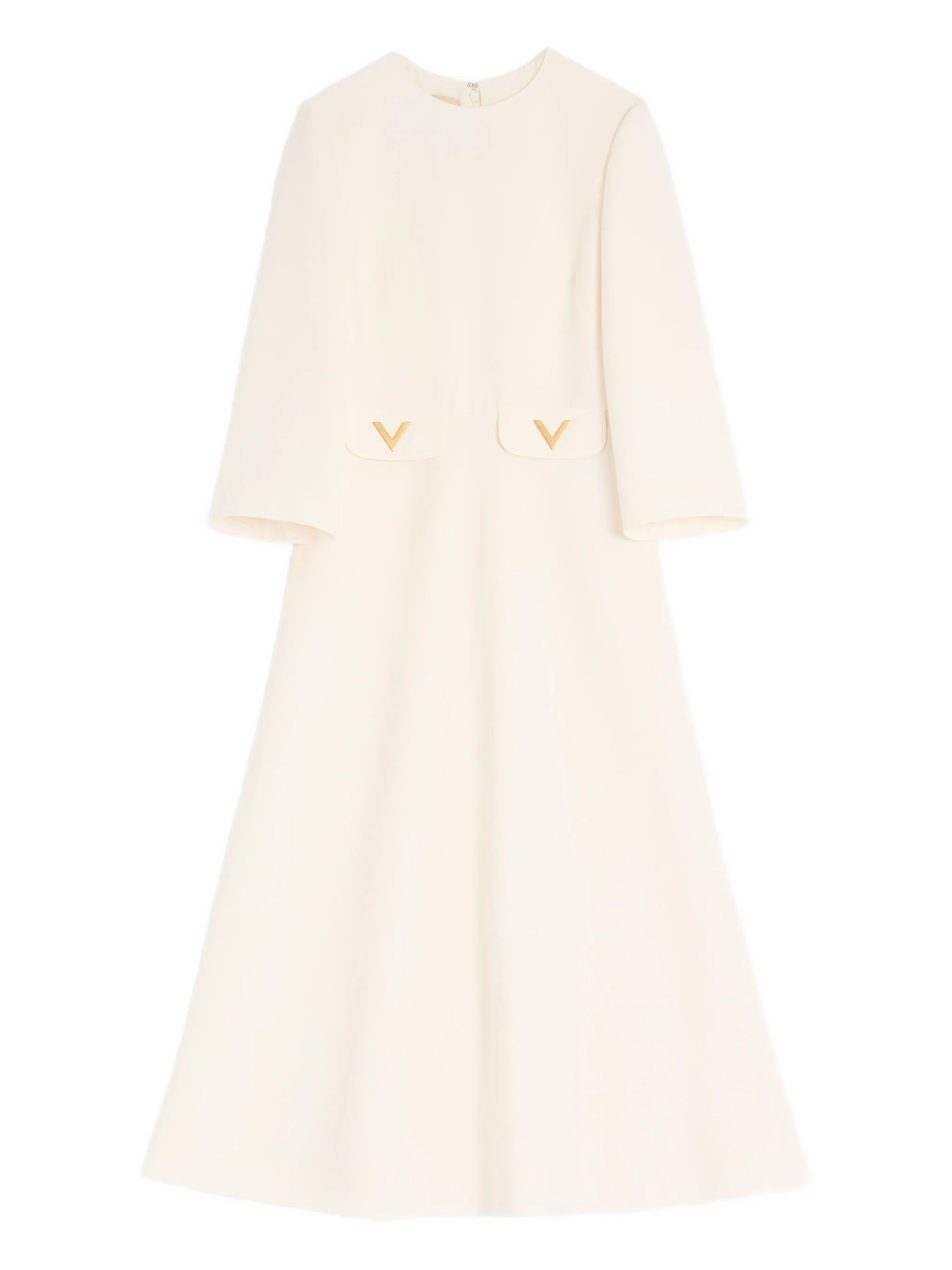 

Платье миди Vlogo Valentino Garavani, белый