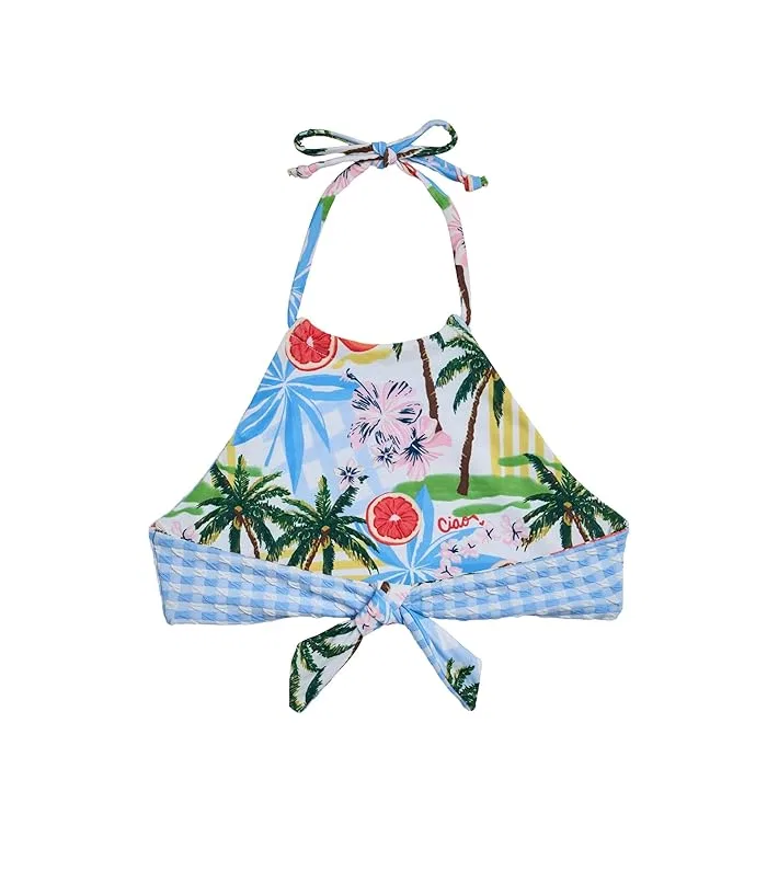 Купальник бикини reversible Ciao Paradiso Reversible Halter Bikini Snapper Rock Kids, Multi — фото 3