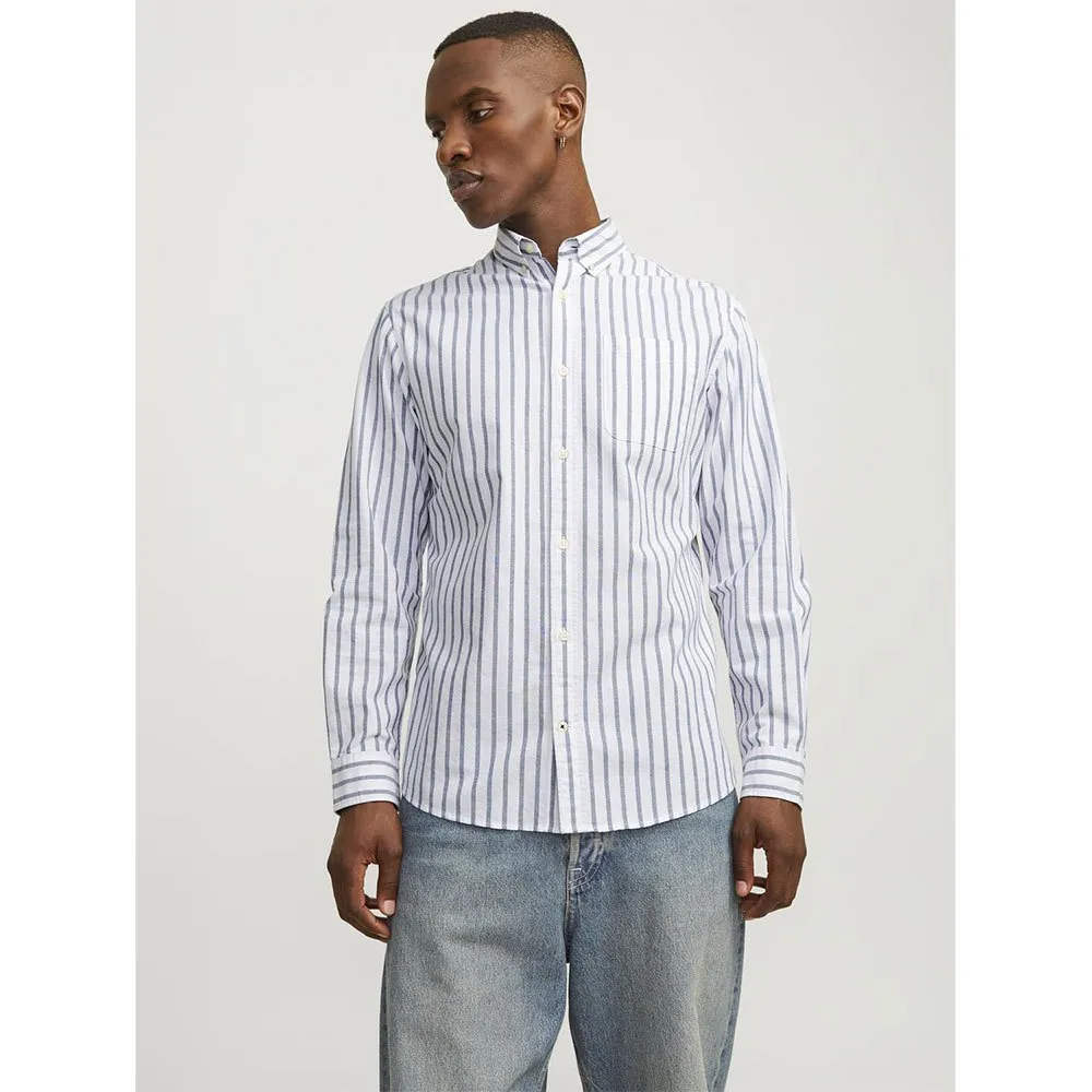 

Рубашка Jack & Jones Oxford Plus Size, синий