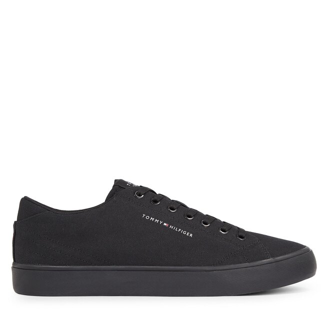 

Кроссовки Tommy Hilfiger Th Hi Vulc Low Canvas FM0FM04882 Black BDS, черный