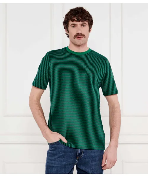 

Футболка Regular fit Tommy Hilfiger, зеленый