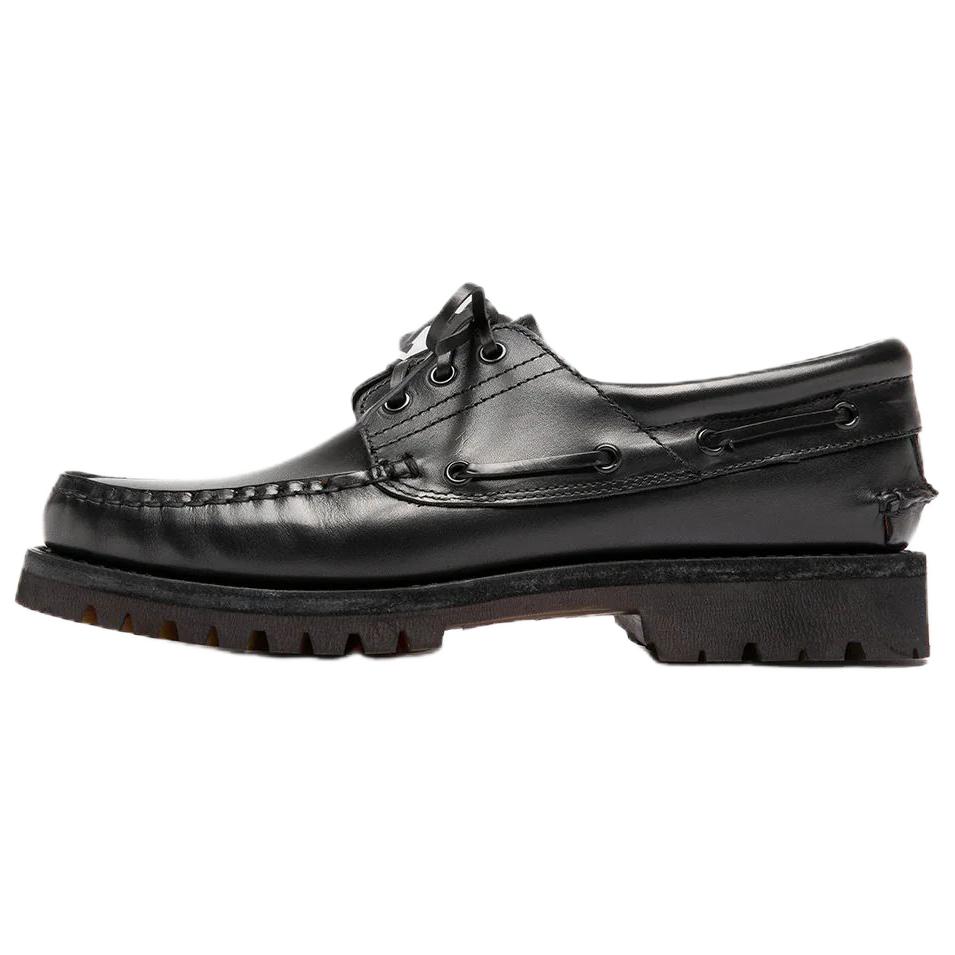 

Officine Creative Heritage Flexi 001 Casual Leather Shoes 3.5cm мужские черные