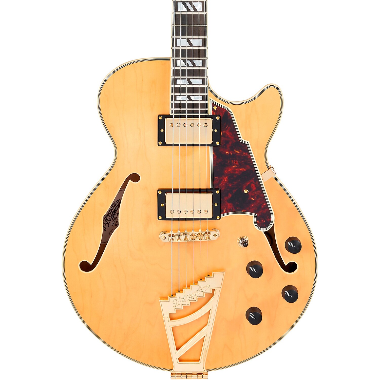 

Полуполая электрогитара D'Angelico Deluxe Series SS Satin Honey