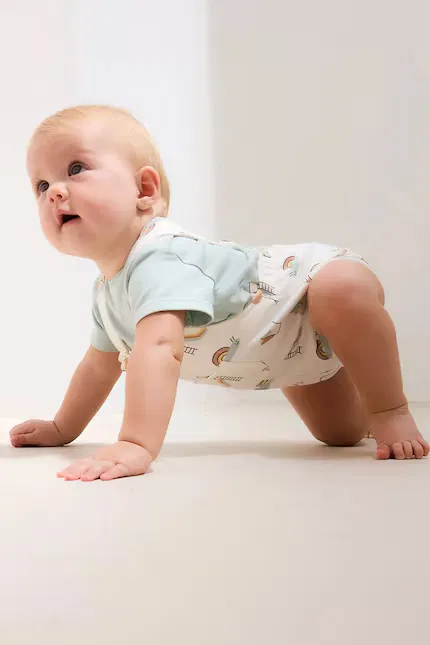 Комбинезон с узором Mayoral Newborn, мультиколор