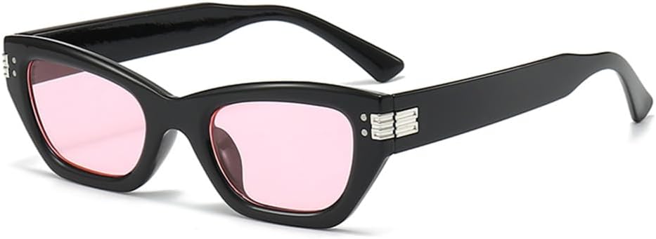 

Солнцезащитные очки «кошачий глаз» для женщин, винтажные, в маленькой оправе, солнцезащитные очки для мужчин, для активного отдыха, защита от ультрафиолета UV400 LXLHWN, 9