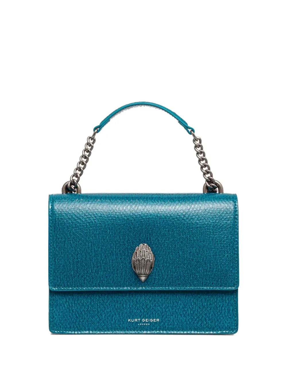 

Фактурная сумка через плечо Kurt Geiger London, синий