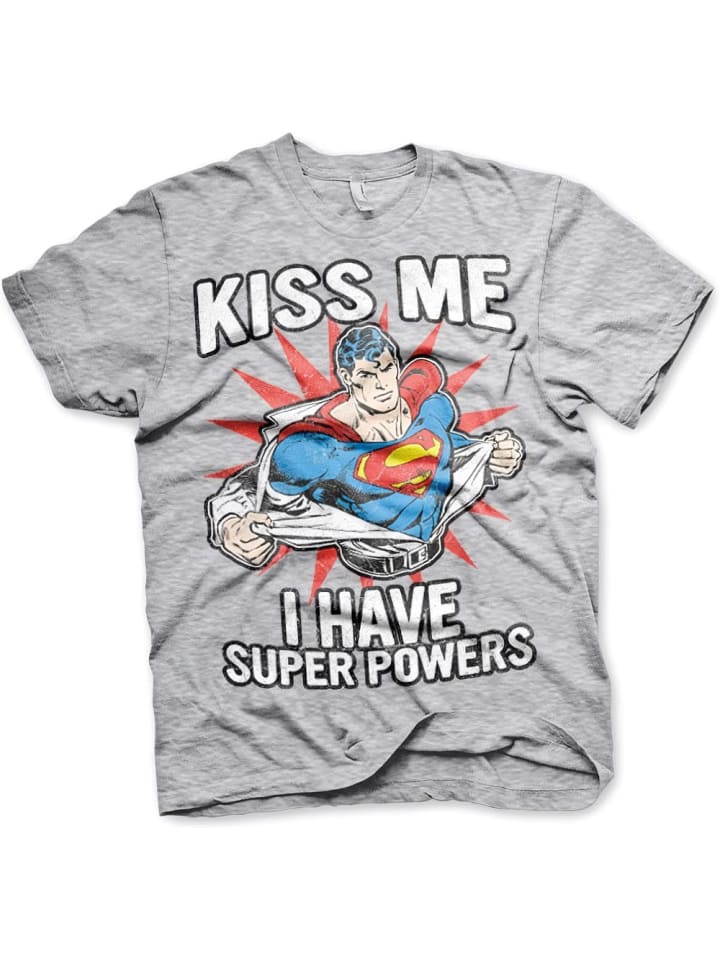

Футболка Superman, серый
