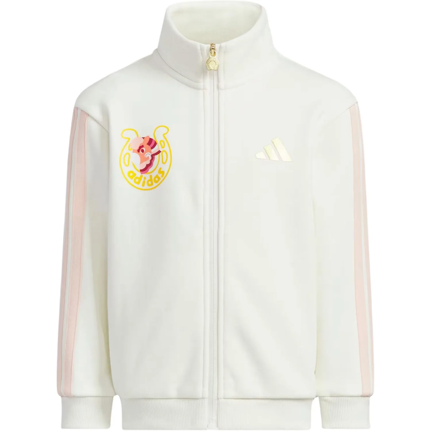 Детская спортивная одежда с воротником стойкой Adidas, Clothing Sets (Ecru) — фото 4