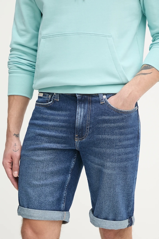 

Джинсовые шорты Calvin Klein Jeans, темно-синий