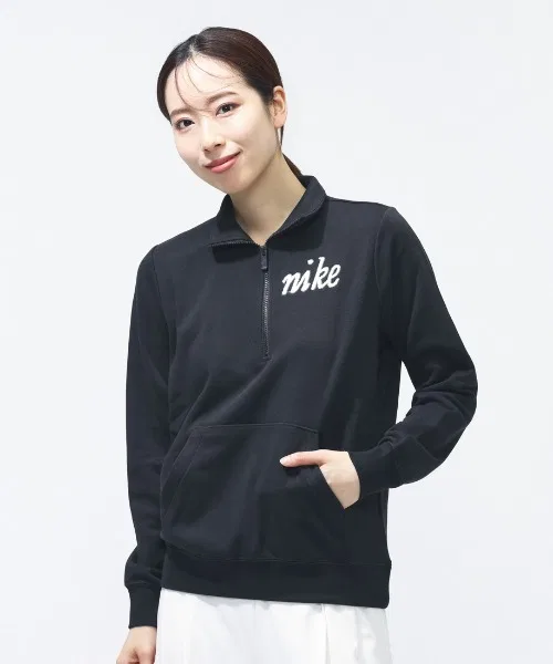 Свитшот Nike Club Fleece с логотипом, сине-серый — фото 2
