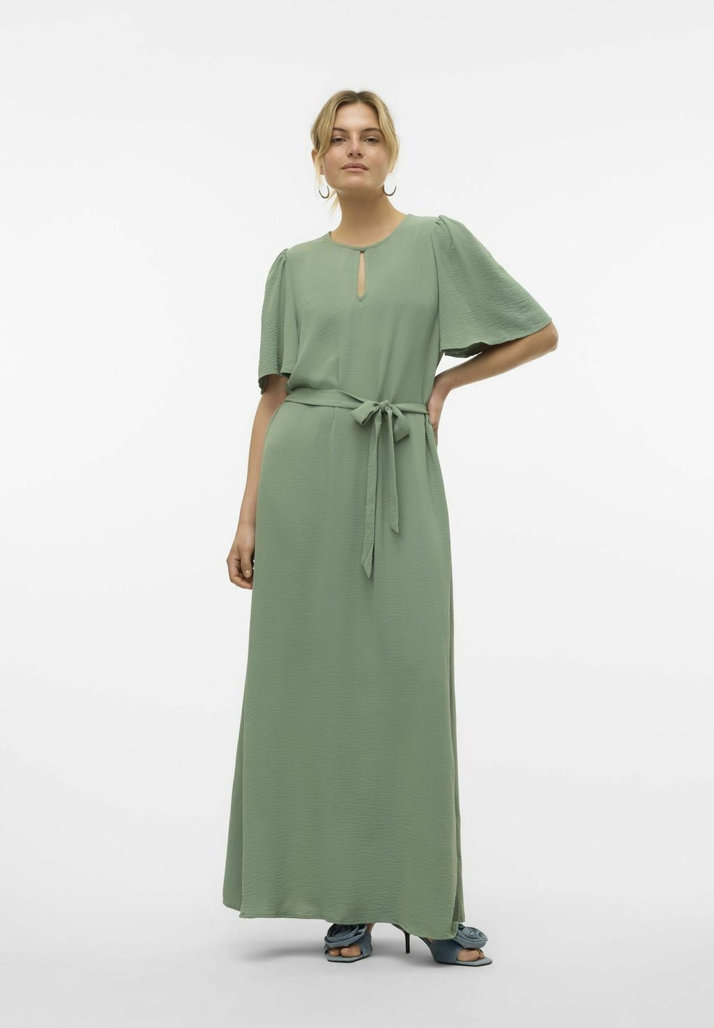 

Платье макси VMALVA LANGES Vero Moda, зеленый