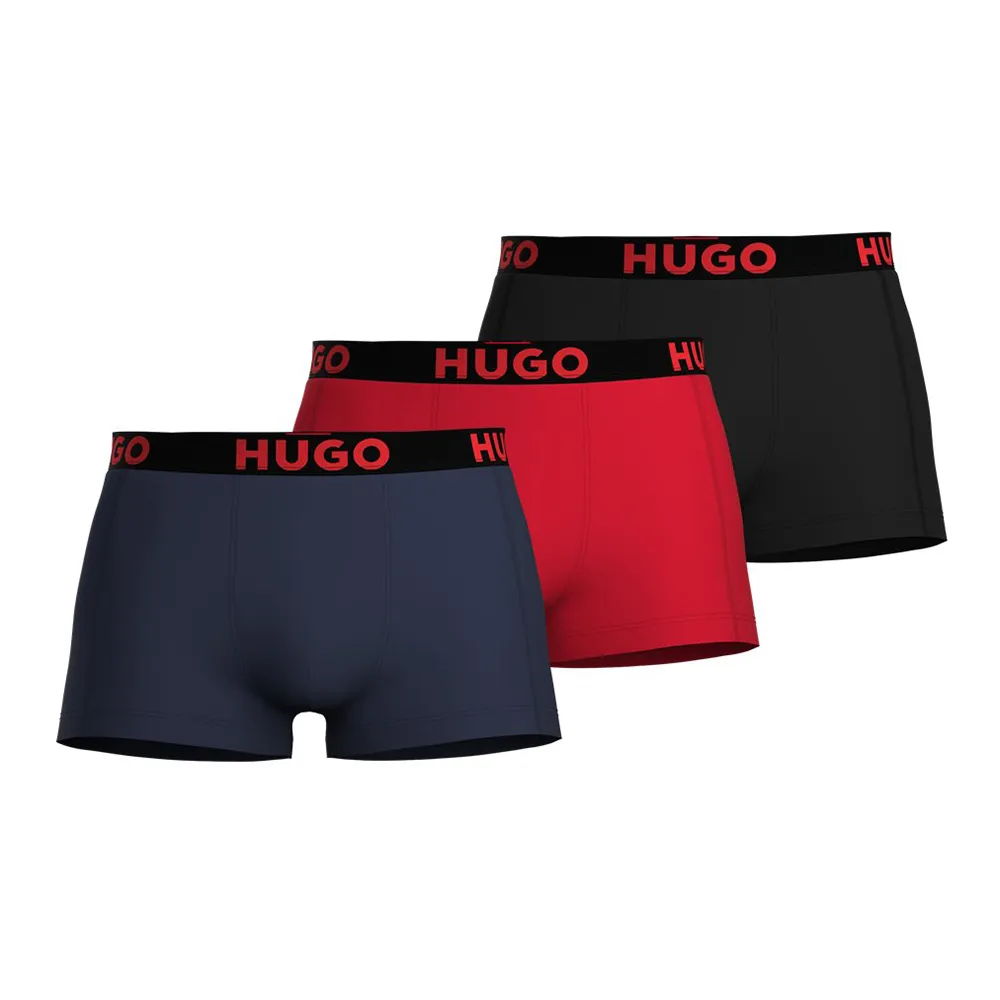 

Трусы-боксеры HUGO Nebula 10251602 3 units, разноцветный