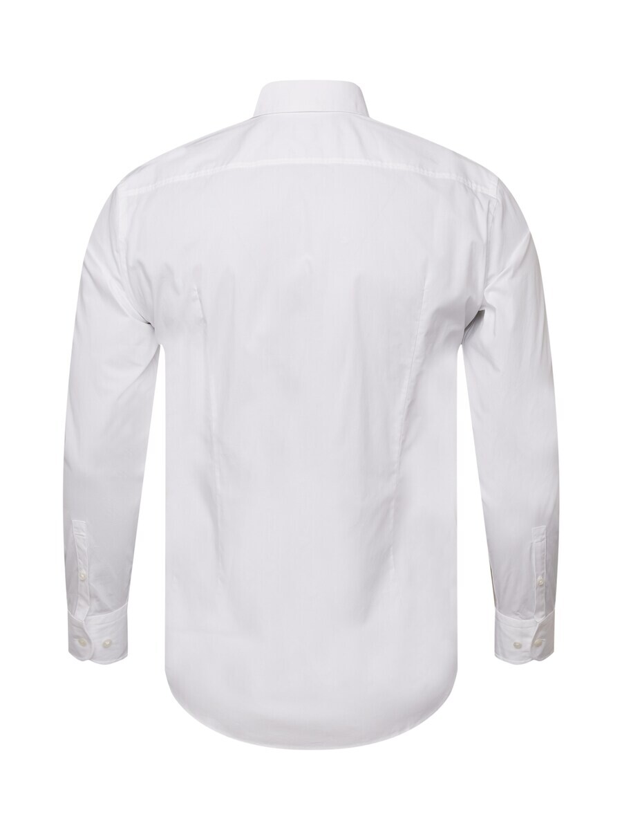 Повседневная рубашка BOSS Slim fit Button Up Shirt H-Hank, белый — фото 3