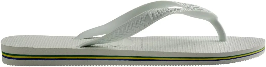 Сандалии-вьетнамки Havaianas, белые — фото 3