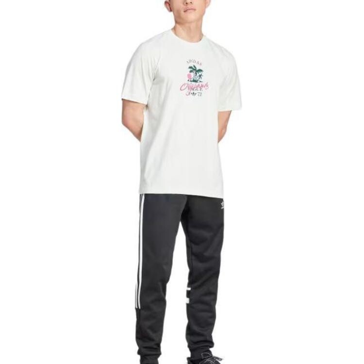 Футболка LEISURE LEAGUE унисекс кристально-изумрудная Adidas Originals, цвет Crystal Emerald — фото 4