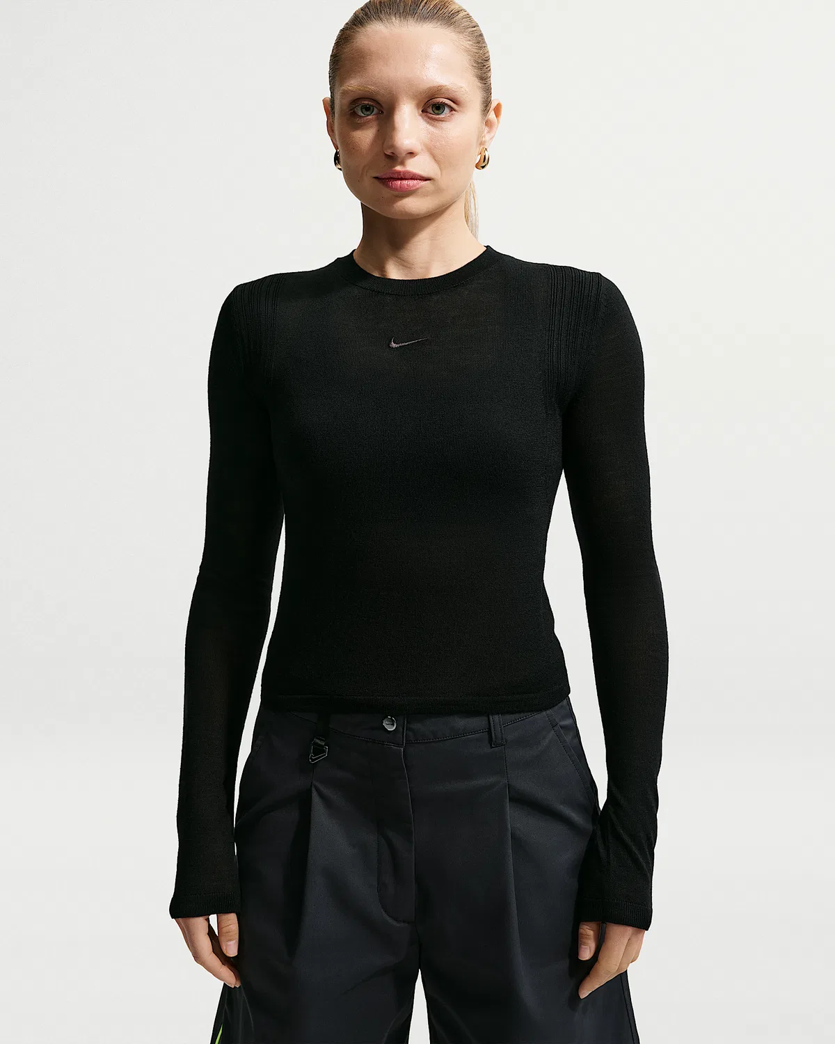 Женская длинная футболка Nike Sportswear Airreverent, Black