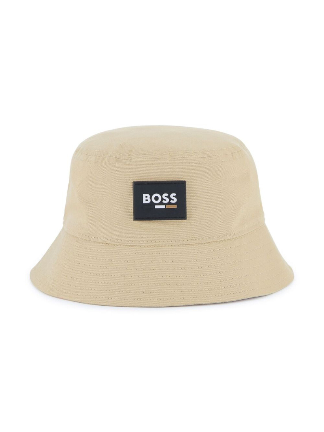 

BOSS Kidswear панама с нашивкой-логотипом, нейтральный цвет