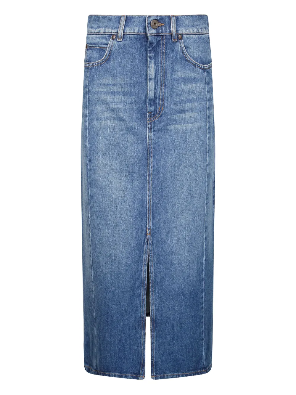 

Юбка миди Weekend Max Mara, синий