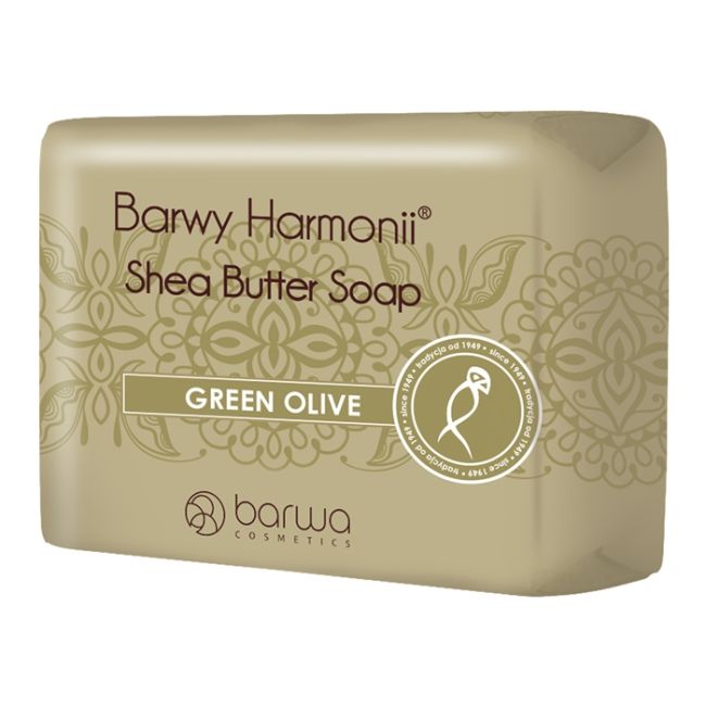 

Мыло Barwy harmonii с зеленым маслом ши и оливками Barwa, 190 гр