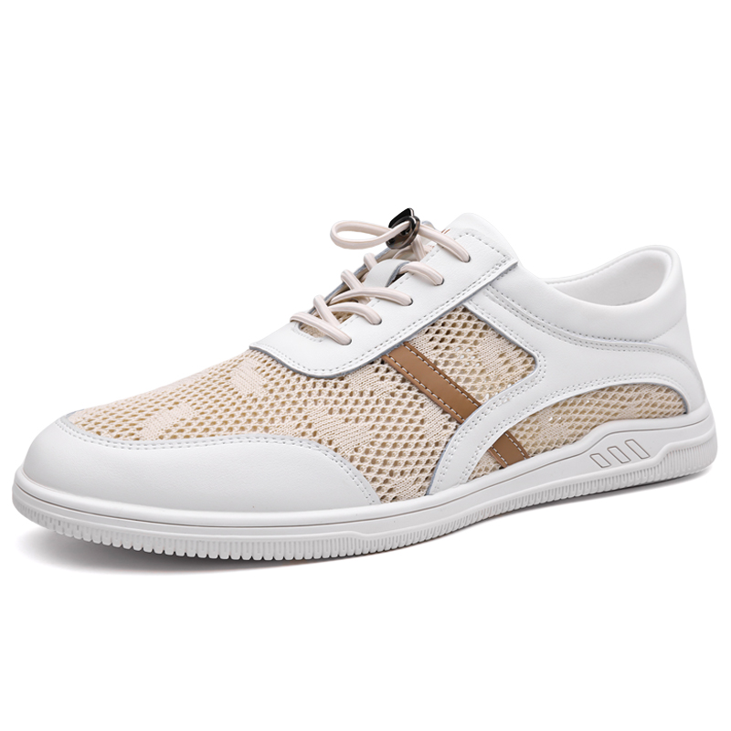 

PAIBLOKS Мужские повседневные туфли бежевые, цвет Beige