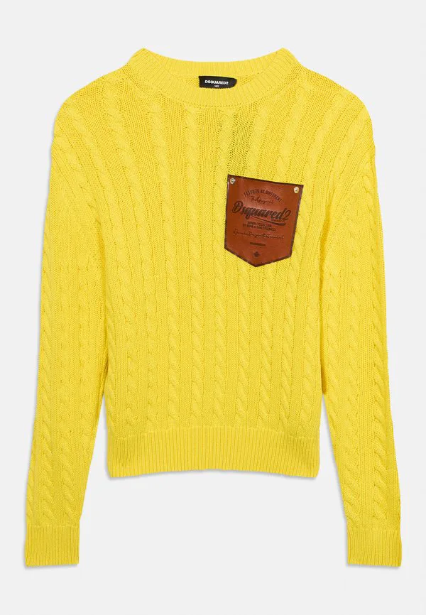 Джемпер унисекс Dsquared2, Vibrant Yellow