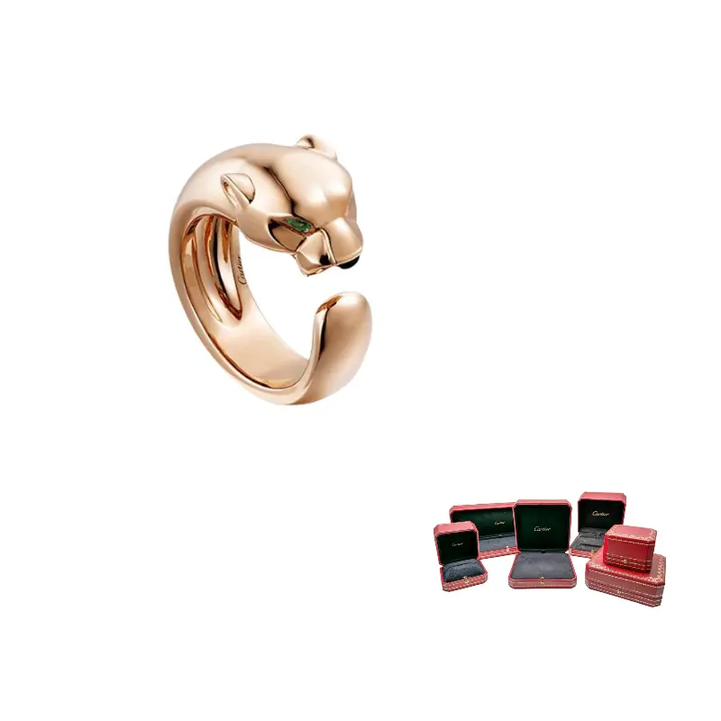 

Cartier Кольца Panthère De 18K Rose Gold Unisex