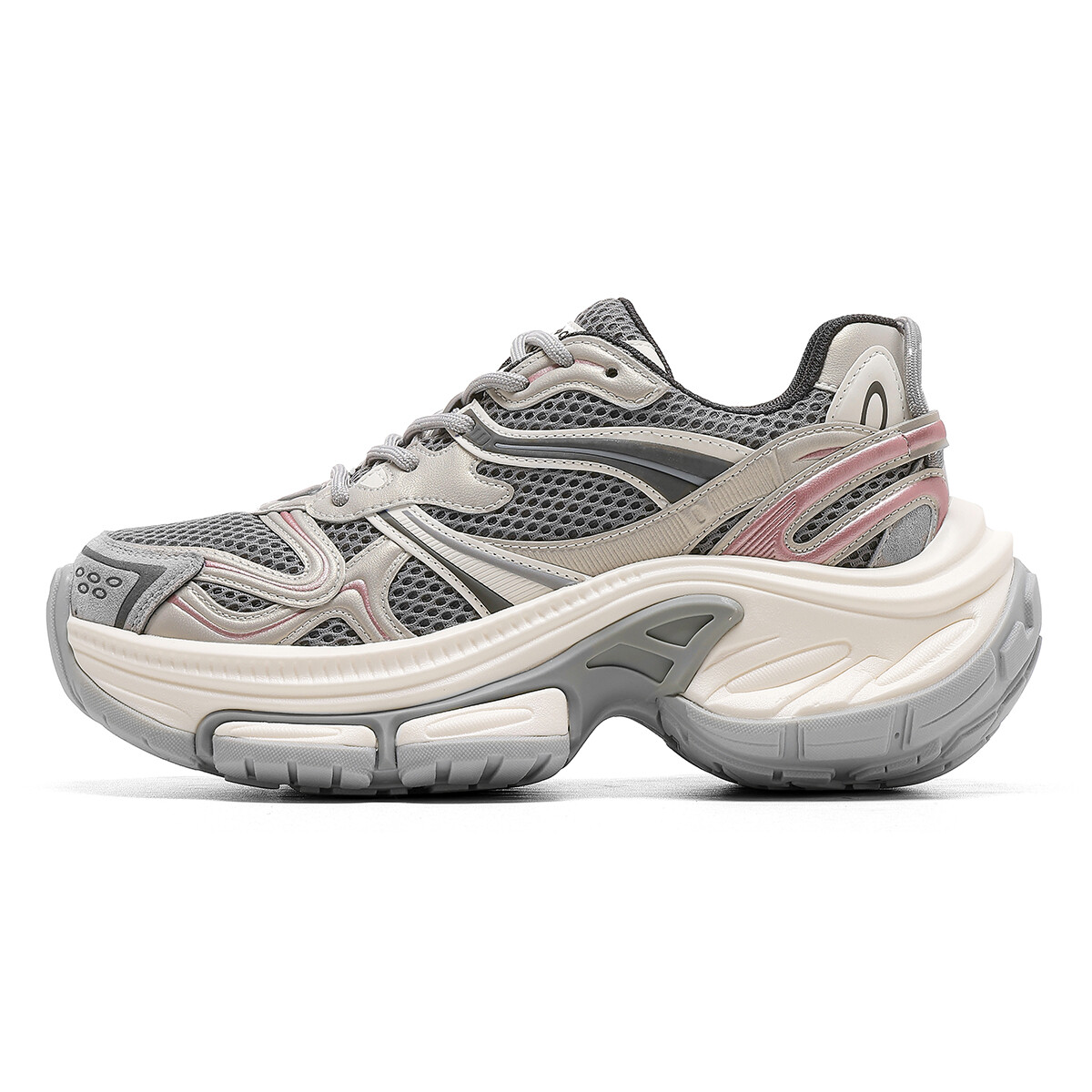 

Кроссовки C°BANNER Chunky Sneakers Women's Low-top Gray, серый