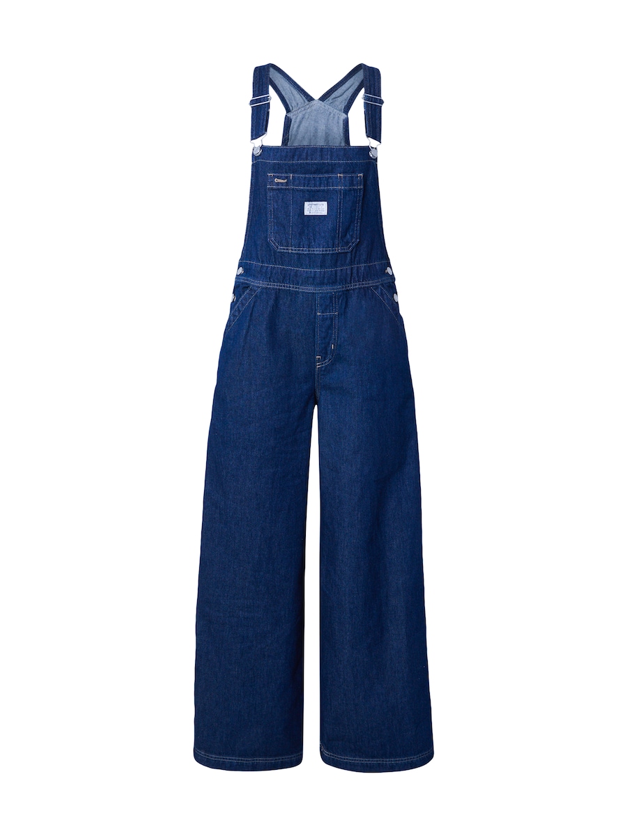 

Джинсовый комбинезон с широкими штанинами LEVI'S XL Overall, индиго