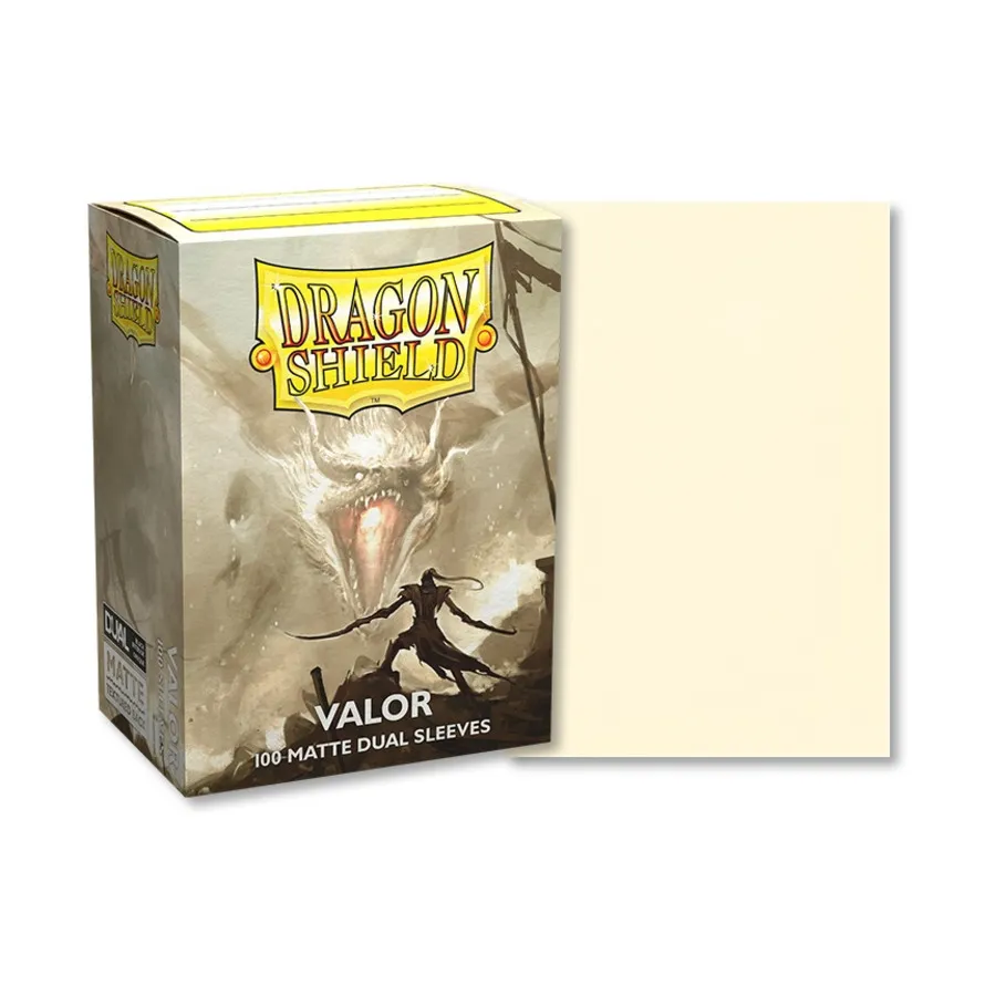 

Стандартные рукава — матовый Dual Valor (100), Dragon Shield - Card Sleeves - Standard Matte Dual