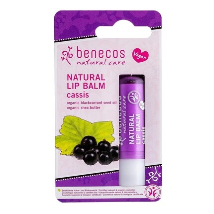 

Веганский бальзам для губ 4,8 г, Benecos