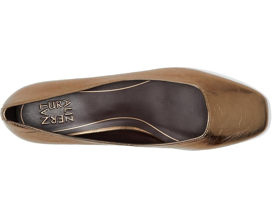 Туфли на плоской подошве Naturalizer Chelsea, цвет Gold Leather — фото 2