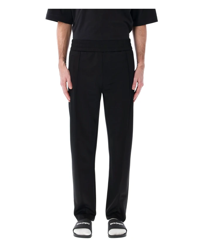 

Тренировочные штаны с изогнутым логотипом Palm Angels, черный