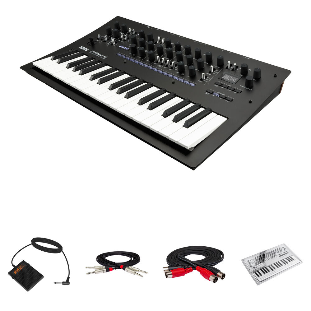 

Синтезатор Korg Minilogue XD Polyphonic Analog Synthesizer Kit with Cover