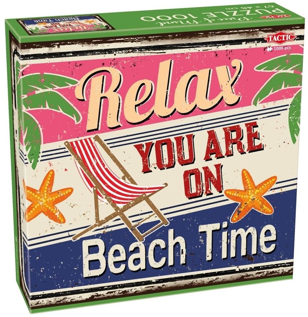 

Тактика, пазл Piece of Mind Beach Time, 1000 шт. Tactic