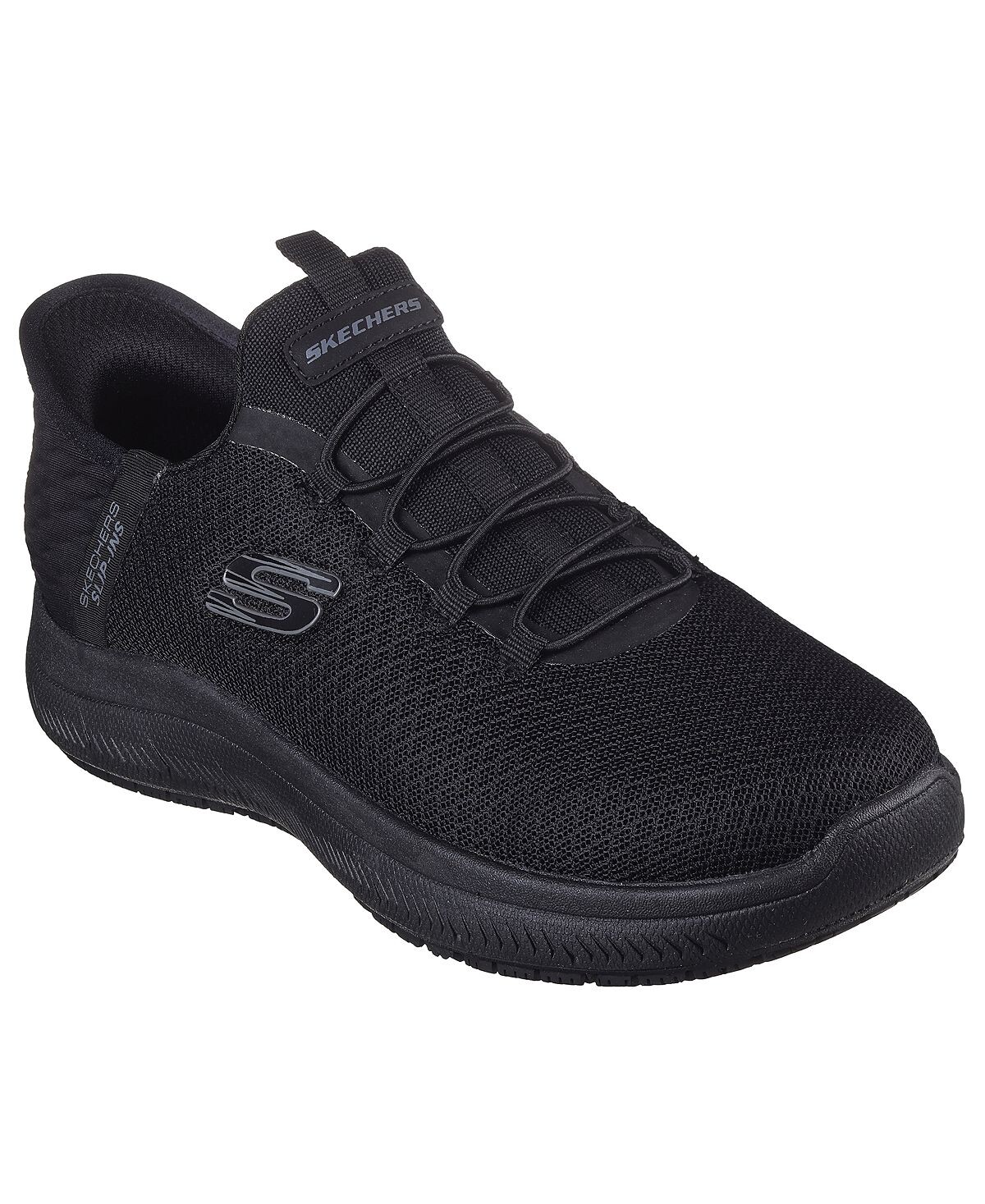 

Женские слипоны Summits Work - Summits SR - Спортивные кроссовки Enslee Work от Finish Line Skechers, черный