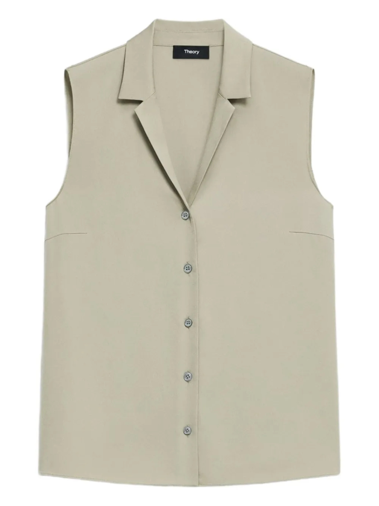 

Рубашка без рукавов Theory, нейтральный