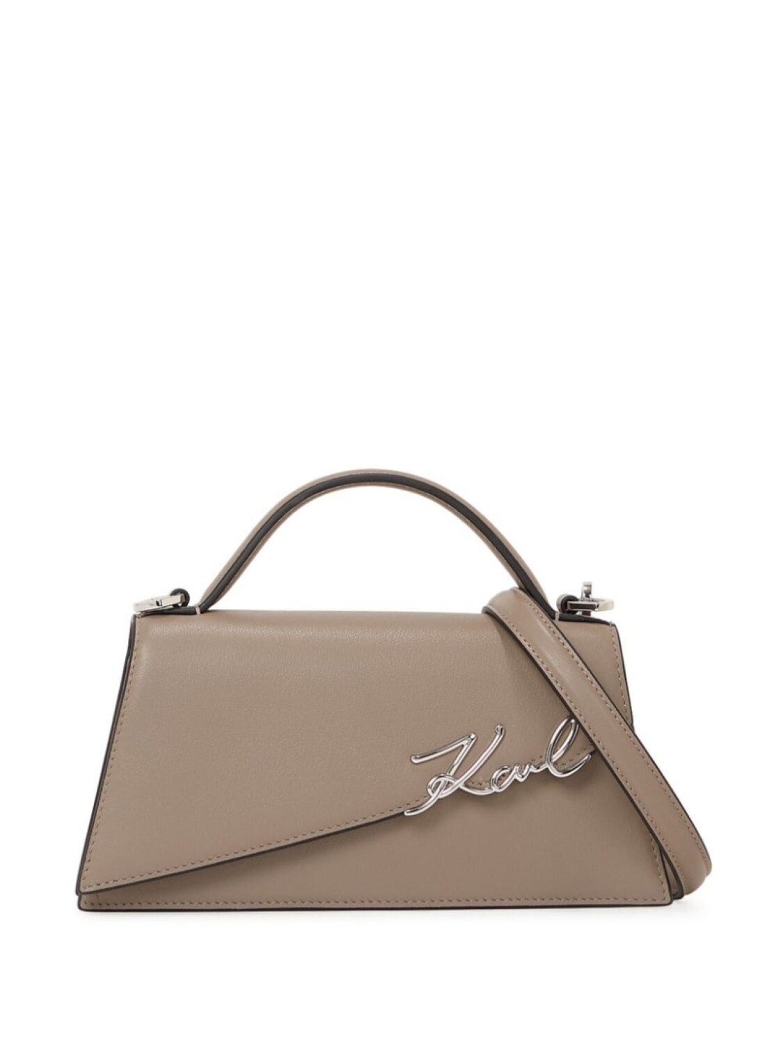 

Karl Lagerfeld сумка-тоут K/Signature, нейтральный цвет