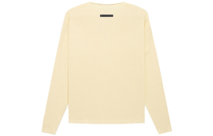 Футболка FW21 унисекс кремового цвета Fear Of God Essentials, кремовый — фото 2