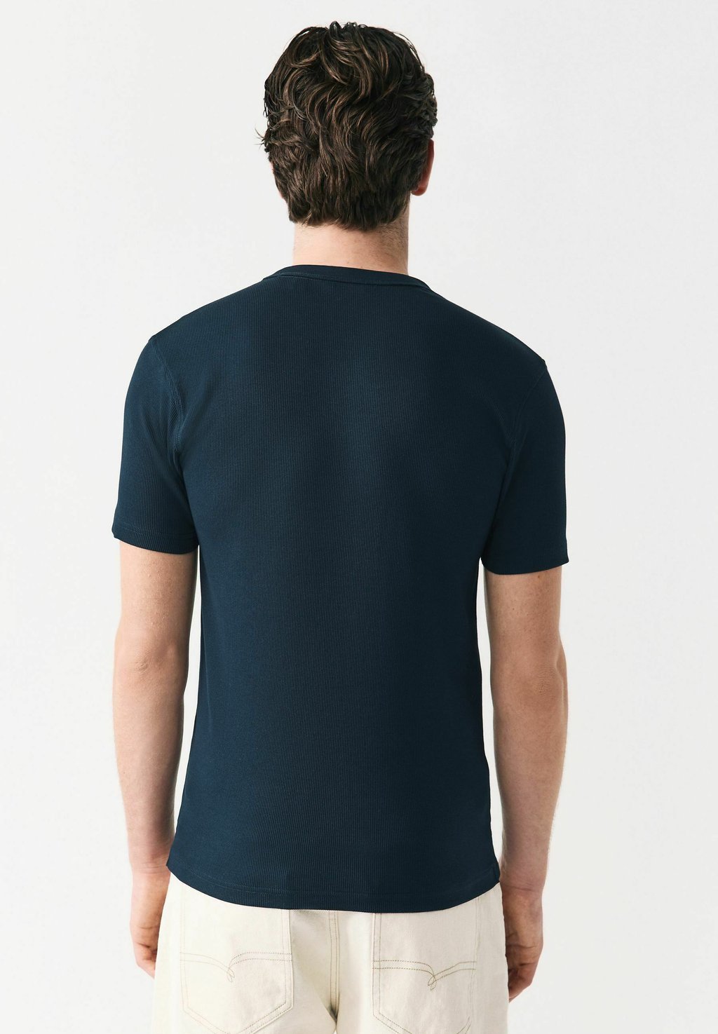 Базовая футболка SHORT SLEEVE CREW Next, синий — фото 3