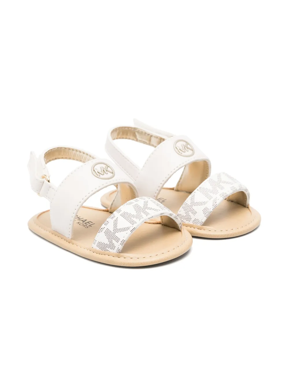 

Сандалии с логотипом Michael Kors Kids, белый