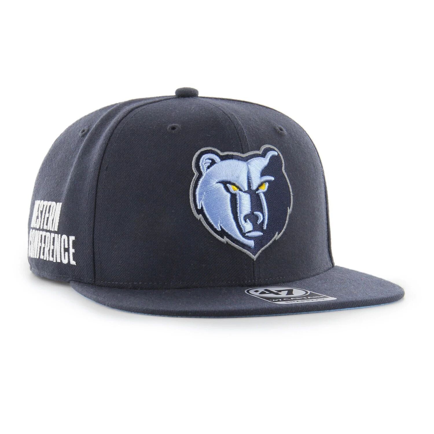 

Мужская темно-синяя кепка '47 Memphis Grizzlies Sure Shot Captain Snapback